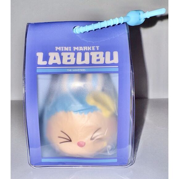 Authentic Pop Mart The Monsters Labubu Squishy Charm Wacky Mart Series - Chips - Picture 2 of 6